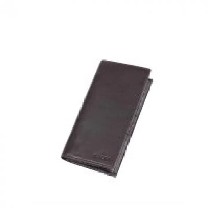 Aka Erkek El Cüzdanı 812-3 Düz Kahve Deri