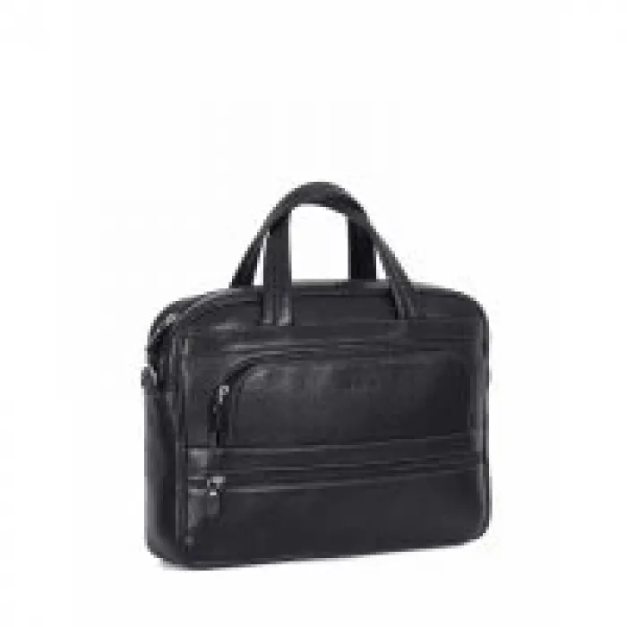 Aka Evrak Çantası 251-2 Floter Siyah Deri