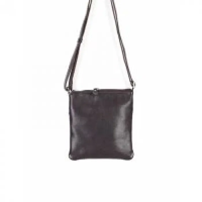 Aka Omuzdan Askılı Çanta 317-4 Floter Kahve Deri