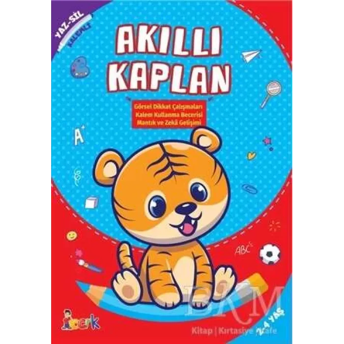 Akıllı Kaplan - Yaz-Sil Kalemli