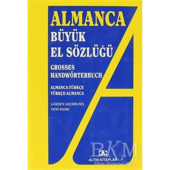 Almanca Büyük El Sözlüğü