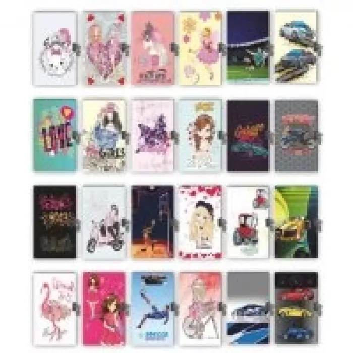 Alper Kilitli Hatıra Defteri 64 Yaprak Alp-07