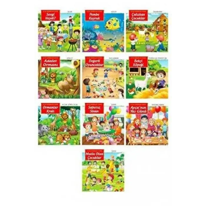 Altın Değerler Dizisi 10 Kitap Set