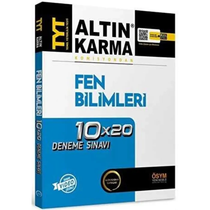 Altın Karma TYT Fen Bilimleri Branş Deneme