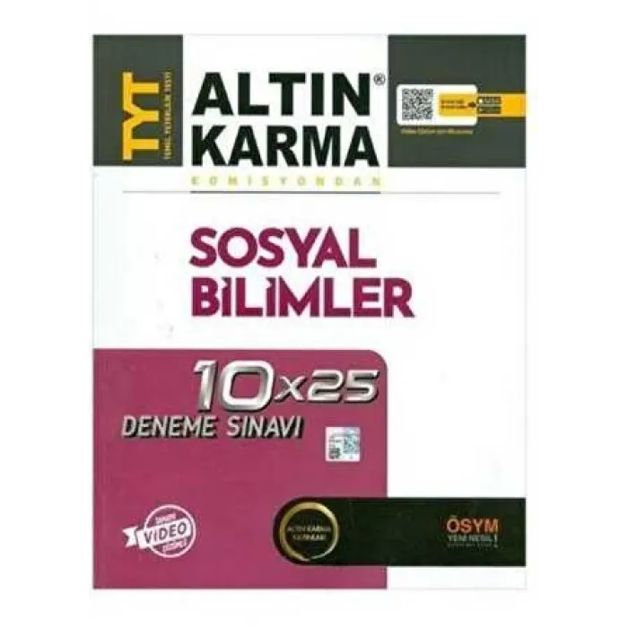 Altın Karma TYT Sosyal Bilimler Branş Deneme