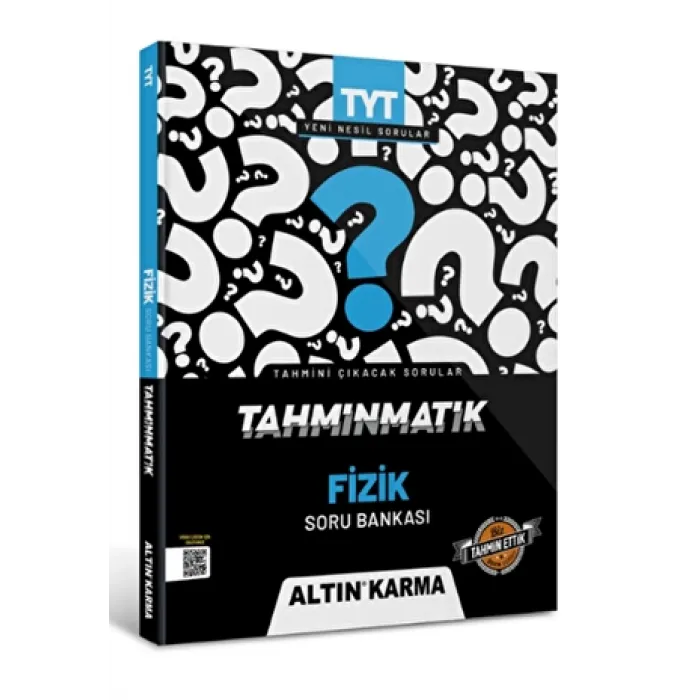 Altınkarma Tahminmatik TYT Fizik  Soru Bankası