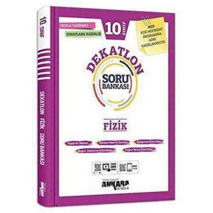 Ankara Yayıncılık 10. Sınıf Dekatlon Fizik Soru Bankası
