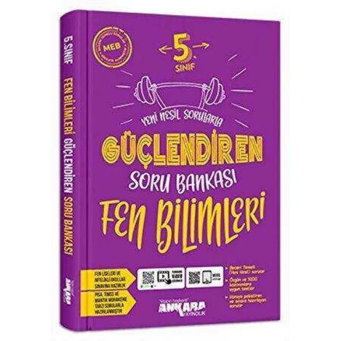 Ankara Yayıncılık 5. Sınıf Fen Bilimleri Güçlendiren Soru Bankası