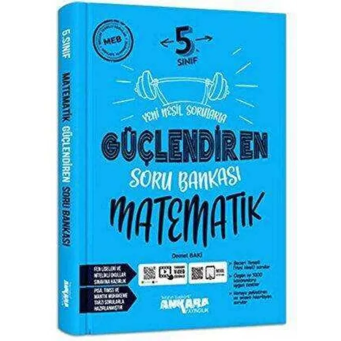 Ankara Yayıncılık 5. Sınıf Güçlendiren Matematik Soru Bankası