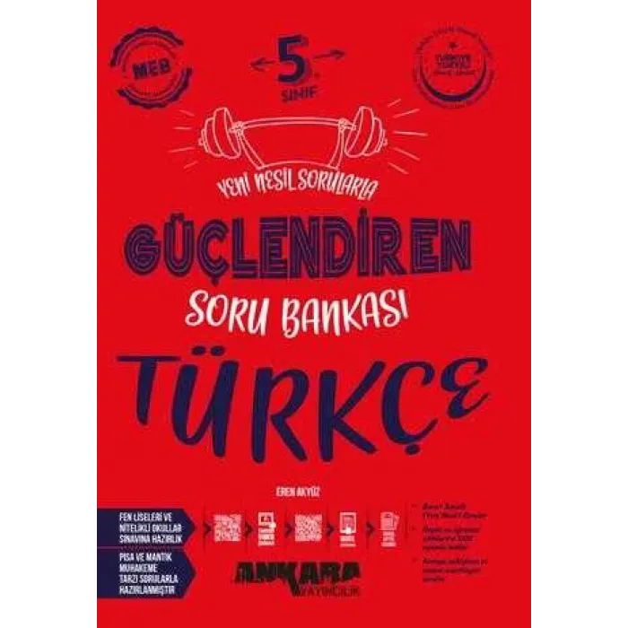 Ankara Yayıncılık 5. Sınıf Güçlendiren Türkçe Soru Bankası