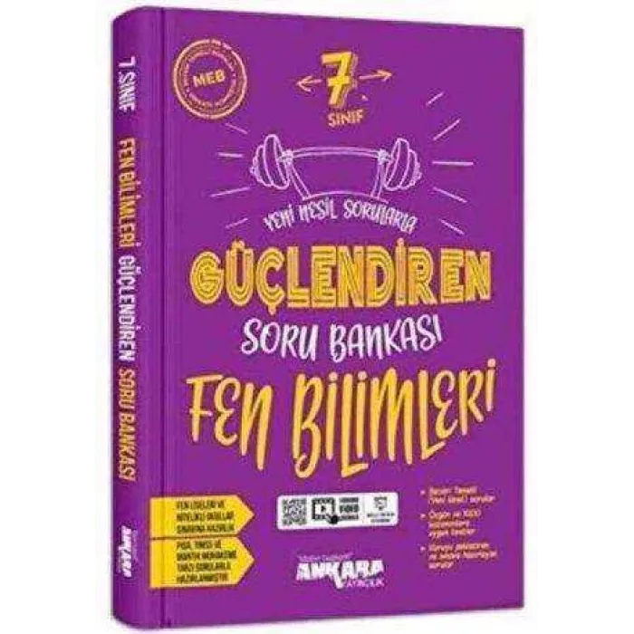 Ankara Yayıncılık 7. Sınıf Fen Bilimleri Güçlendiren Soru Bankası