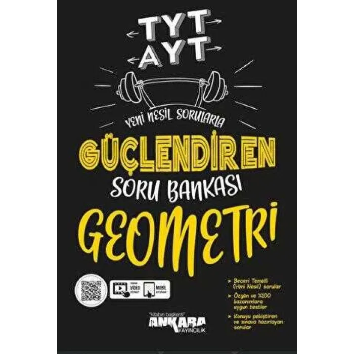 Ankara Yayıncılık TYT-AYT Geometri Güçlendiren Soru Bankası