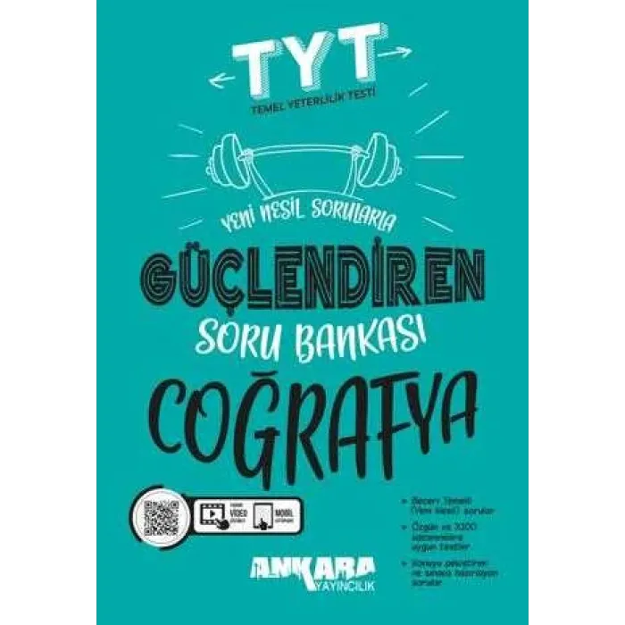 Ankara Yayıncılık TYT Coğrafya Güçlendiren Soru Bankası