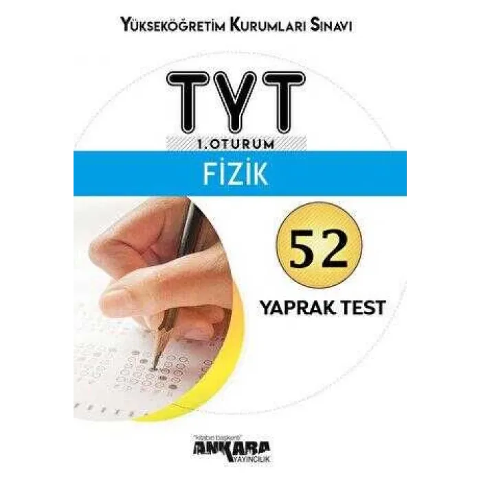 Ankara Yayıncılık TYT Fizik Yaprak Test