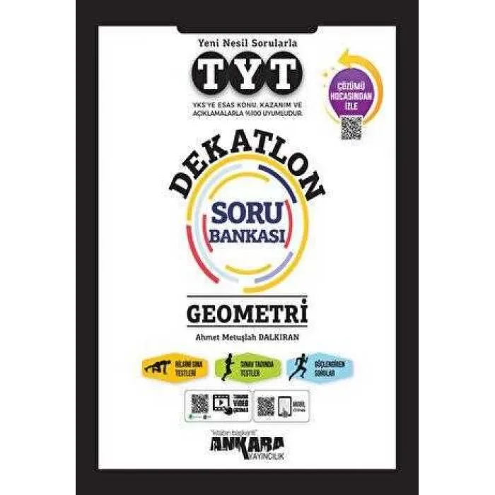 Ankara Yayıncılık TYT Geometri Dekatlon Soru Bankası