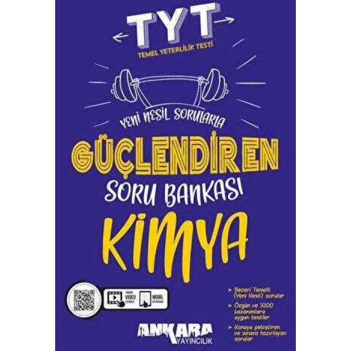 Ankara Yayıncılık TYT Kimya Güçlendiren Soru Bankası