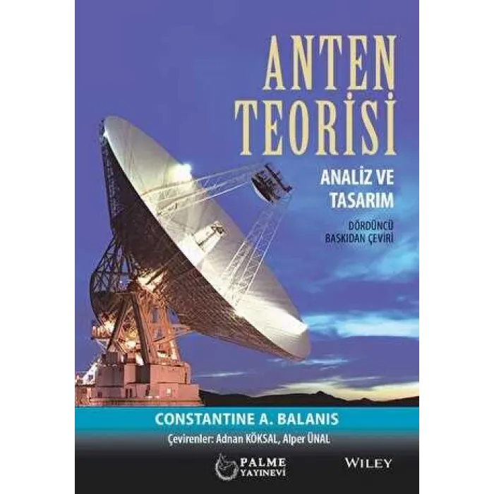 Anten Teorisi Analiz Ve Tasarım