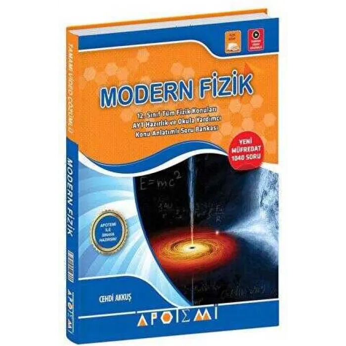Apotemi Yayınları 12. Sınıf Modern Fizik