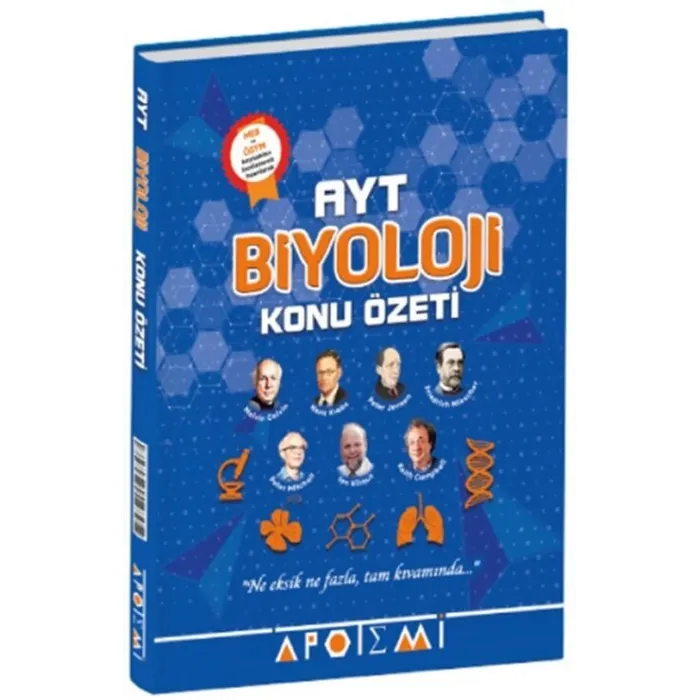 Apotemi Yayınları AYT Biyoloji Konu Özeti