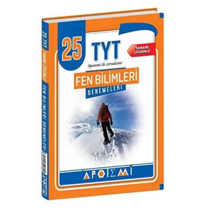 Apotemi Yayınları TYT Fen Bilimleri 25 Deneme