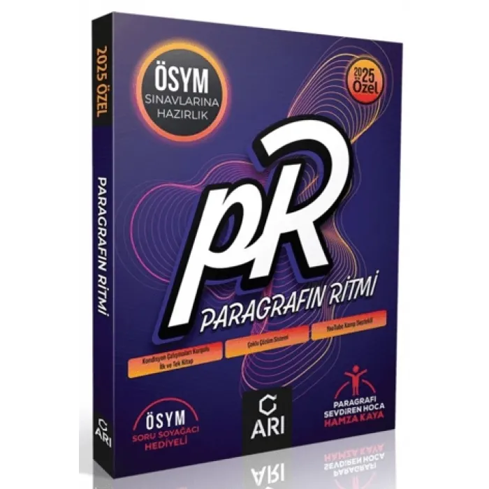 Arı Yayıncılık 2025 ÖSYM Soru Tipleriyle Paragrafın Ritmi