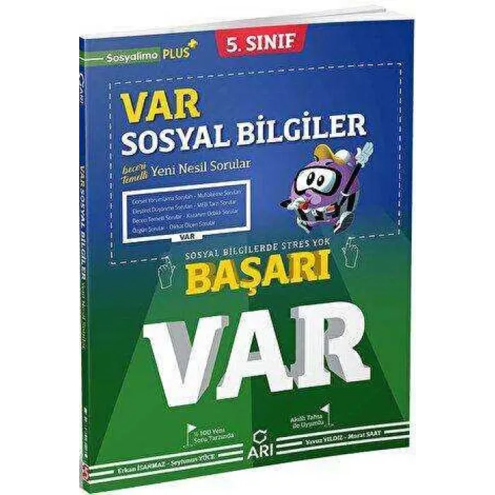 Arı Yayıncılık 5. Sınıf Sosyal Bilgiler Başarı Var Yeni Nesil Soru Bankası