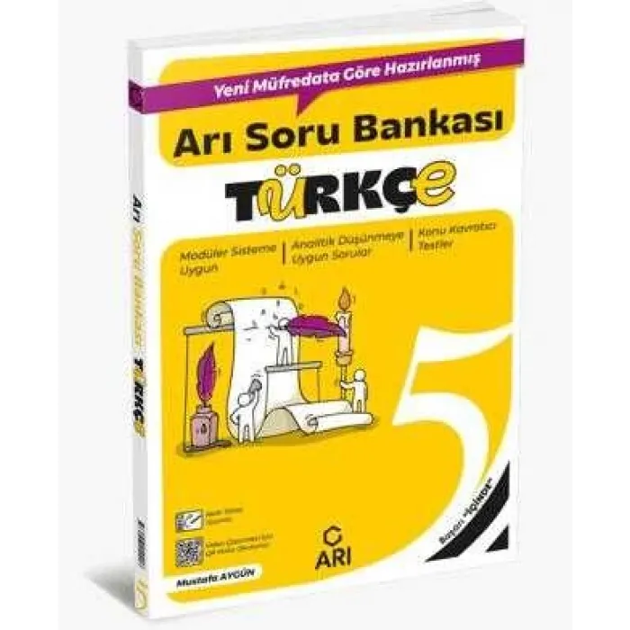 Arı Yayıncılık 5. Sınıf Türkçe Arı Soru Bankası