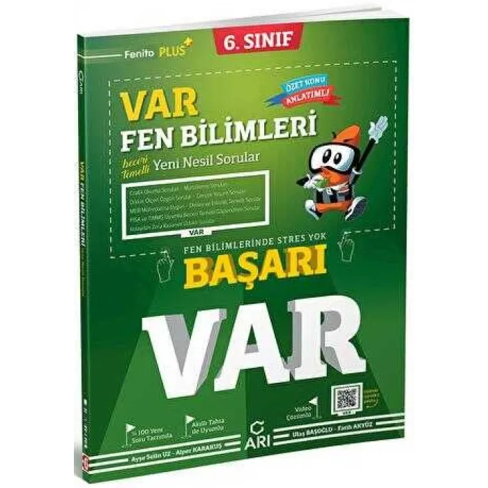Arı Yayıncılık 6. Sınıf Fen Bilimleri Başarı Var Soru Bankası