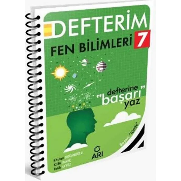 Arı Yayıncılık 7. Sınıf Fenito Fen Bilimleri Defterim