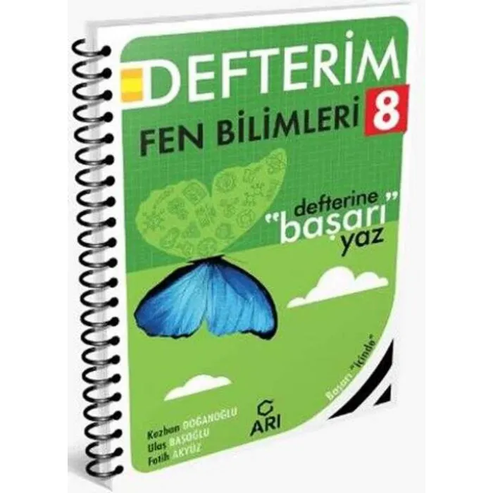 Arı Yayıncılık 8. Sınıf Fenito Fen Bilimleri Defterim