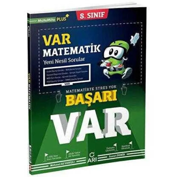 Arı Yayıncılık 8. Sınıf Var Matematik Yeni Nesil Soru Bankası