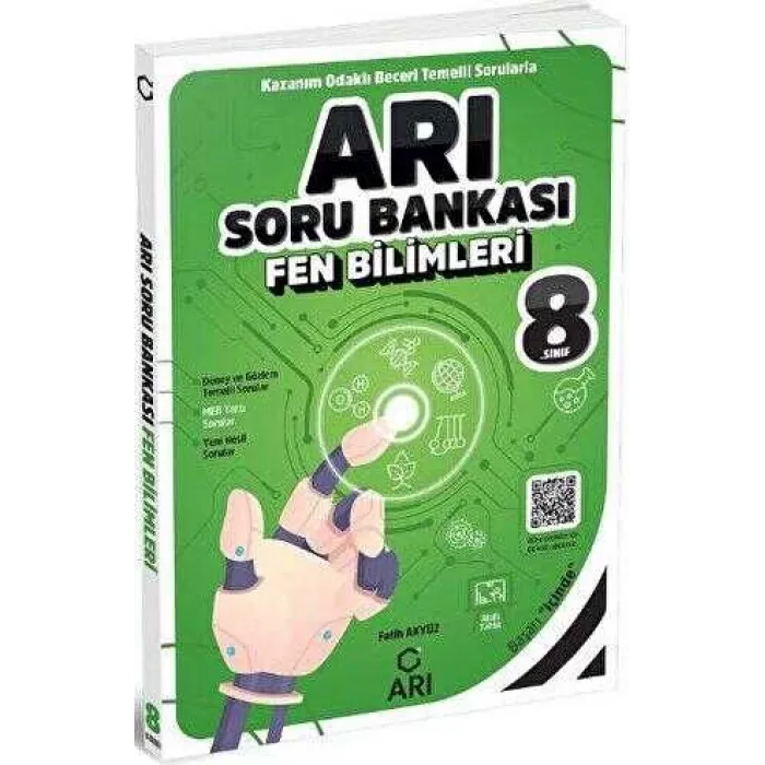 Arı Yayıncılık Arı Yayınları 8. Sınıf Fen Bilimleri Arı Soru Bankası