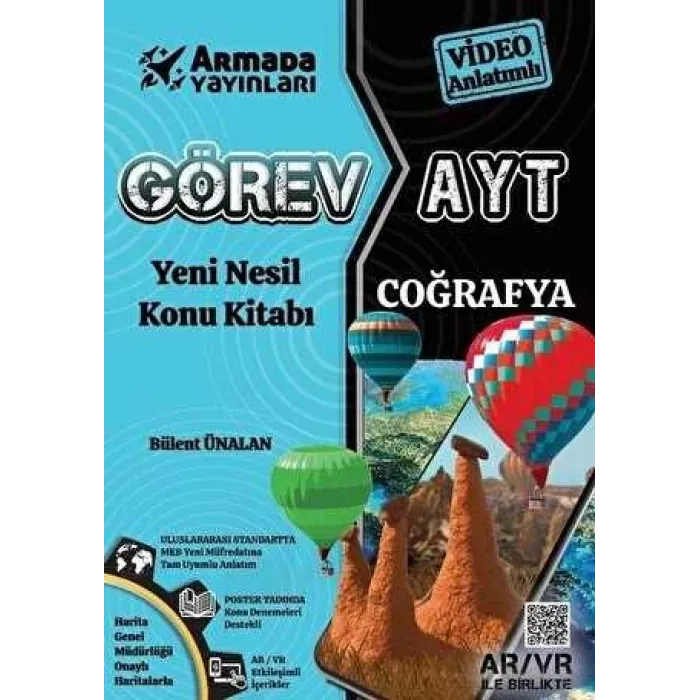 Armada Görev YKS AYT Coğrafya Konu Kitabı Yeni Nesil
