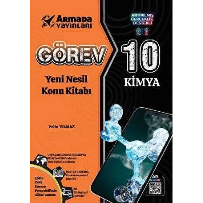 Armada Yayınları Armada Görev 10 Kimya Yeni Nesil Konu Kitabı