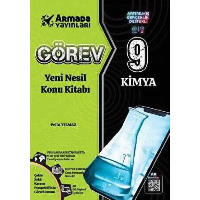 Armada Yayınları Armada Görev 9 Kimya Yeni Nesil Konu Kitabı