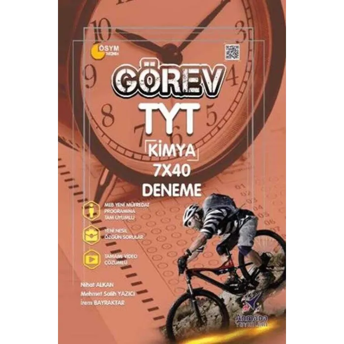 Armada Yayınları Armada Görev TYT Kimya 7X40 Deneme Kitabı
