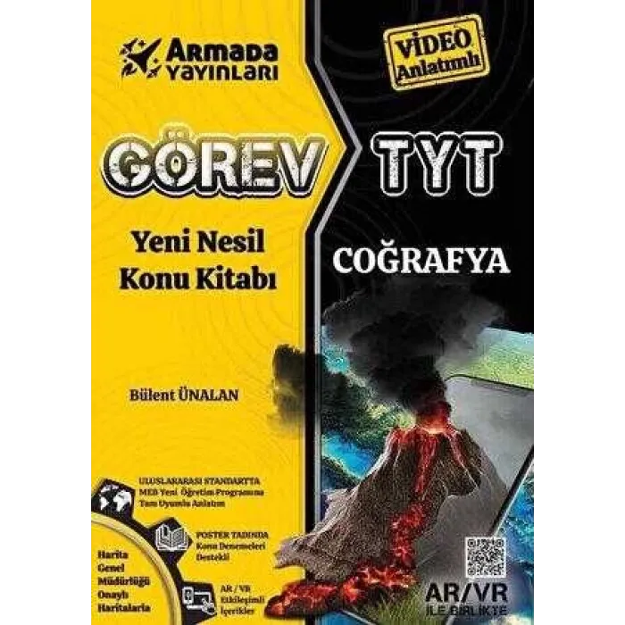 Armada Yayınları Armada Görev YKS TYT Coğrafya Konu Kitabı Yeni Nesil