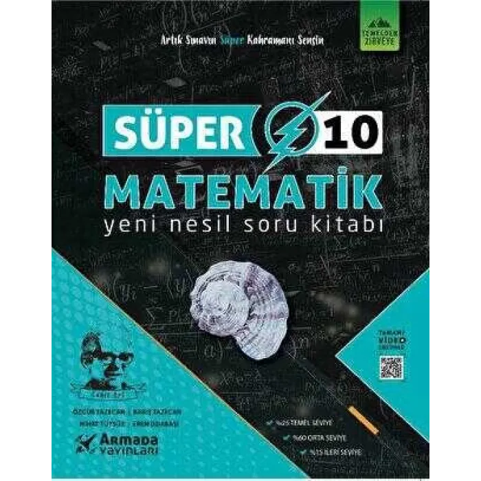Armada Yayınları Armada Süper 10.Sınıf Matematik Yeni Nesil Soru Kitabı