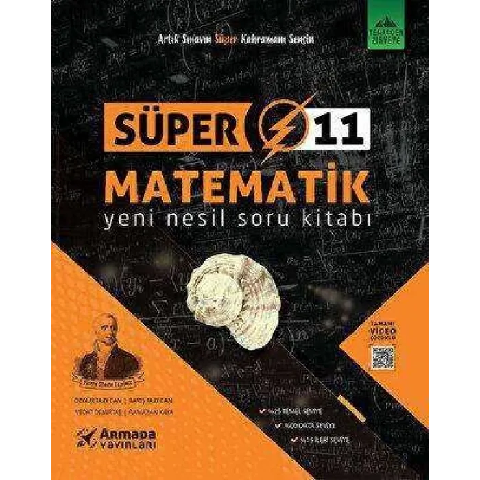 Armada Yayınları Armada Süper 11.Sınıf Matematik Yeni Nesil Soru Kitabı