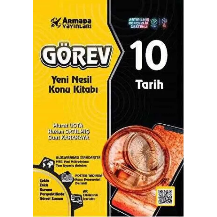 Armada Yayınları Görev 10 Tarih Yeni Nesil Konu Kitabı