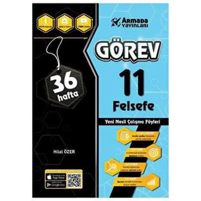 Armada Yayınları Görev 11 Felsefe Yeni Nesil Çalışma Föyleri