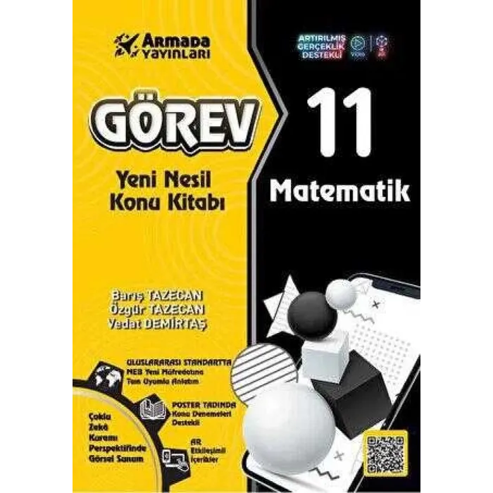 Armada Yayınları Görev 11.Sınıf Matematik Yeni Nesil Konu Kitabı