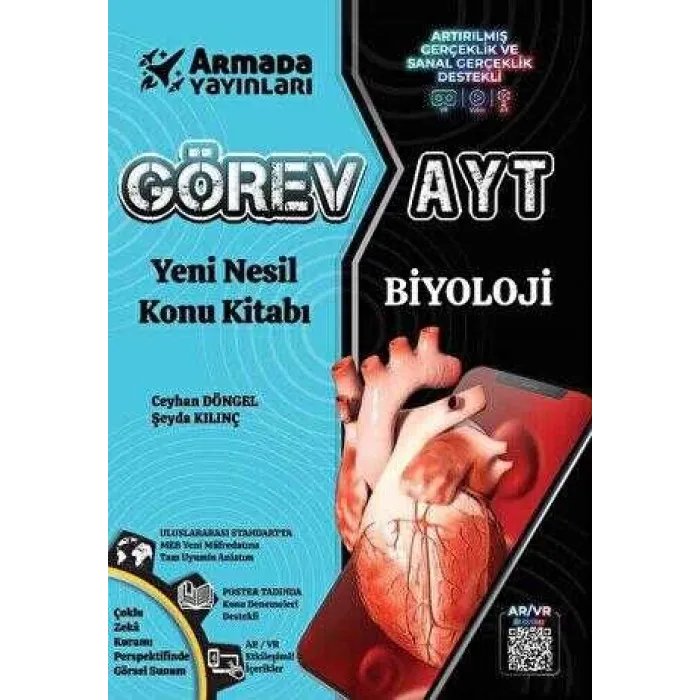Armada Yayınları Görev AYT Biyoloji Yeni Nesil Konu Kitabı