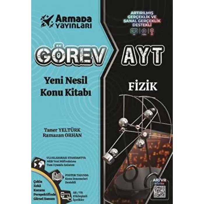 Armada Yayınları Görev Ayt Fizik Yeni Nesil Konu Kitabı