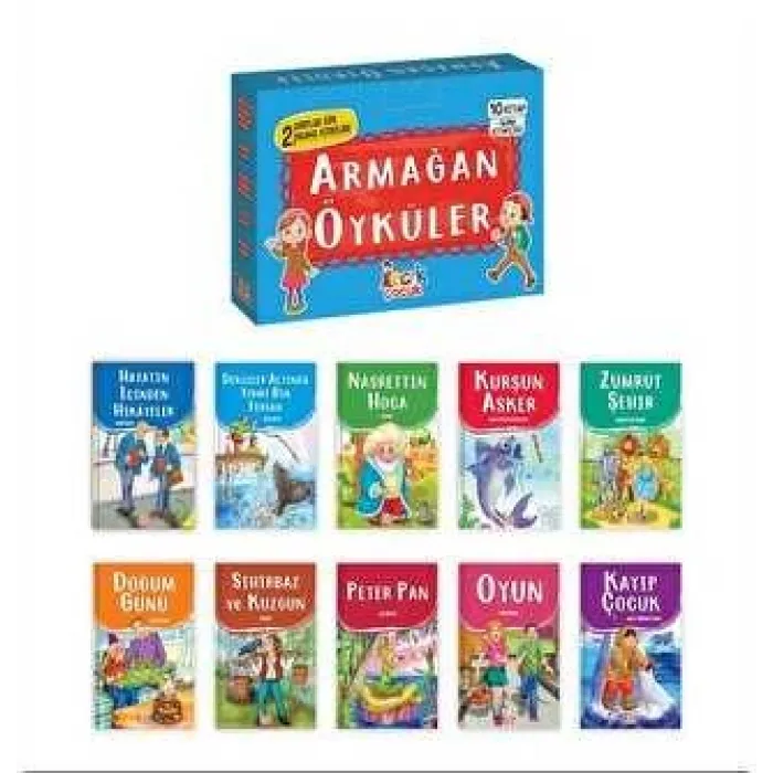 Armağan Öyküler 10 Kitap + Soru Kitapçığı