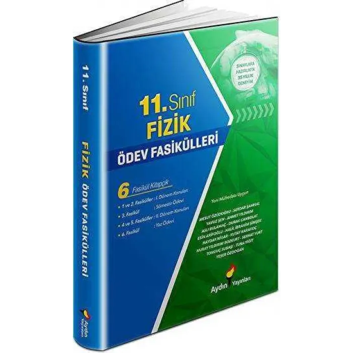 Aydın Yayınları 11. Sınıf Fizik Ödev Fasikülleri