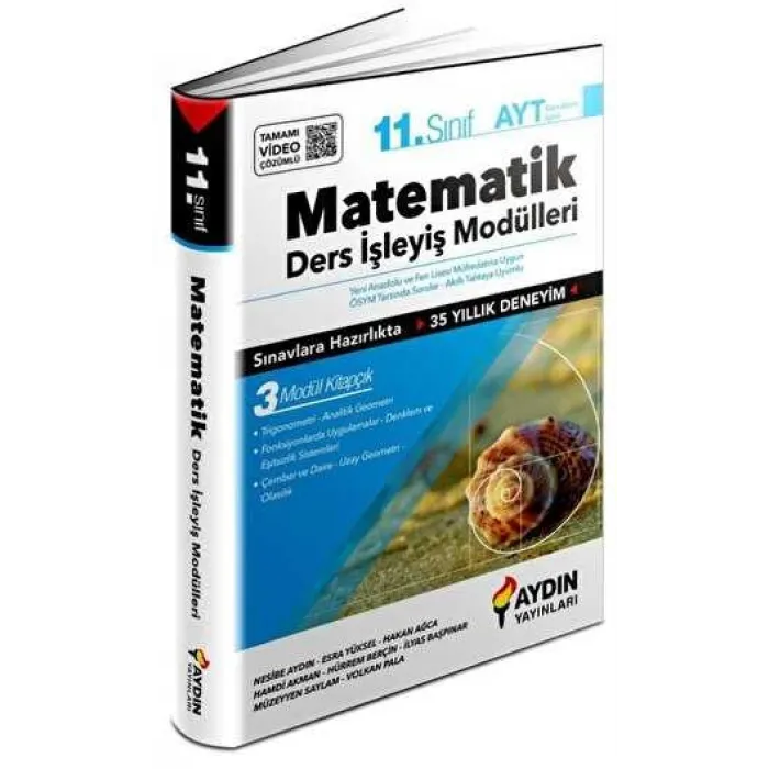 Aydın Yayınları 11. Sınıf Matematik Ders İşleyiş Modülleri
