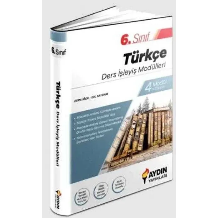 Aydın Yayınları 6. Sınıf Türkçe Ders İşleyiş Modülleri