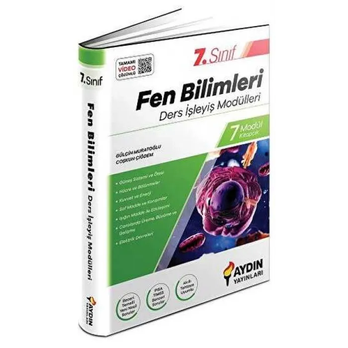 Aydın Yayınları 7. Sınıf Fen Bilimleri Ders İşleyiş Modülleri