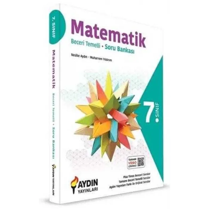 Aydın Yayınları 7. Sınıf Matematik Beceri Temelli Soru Bankası
